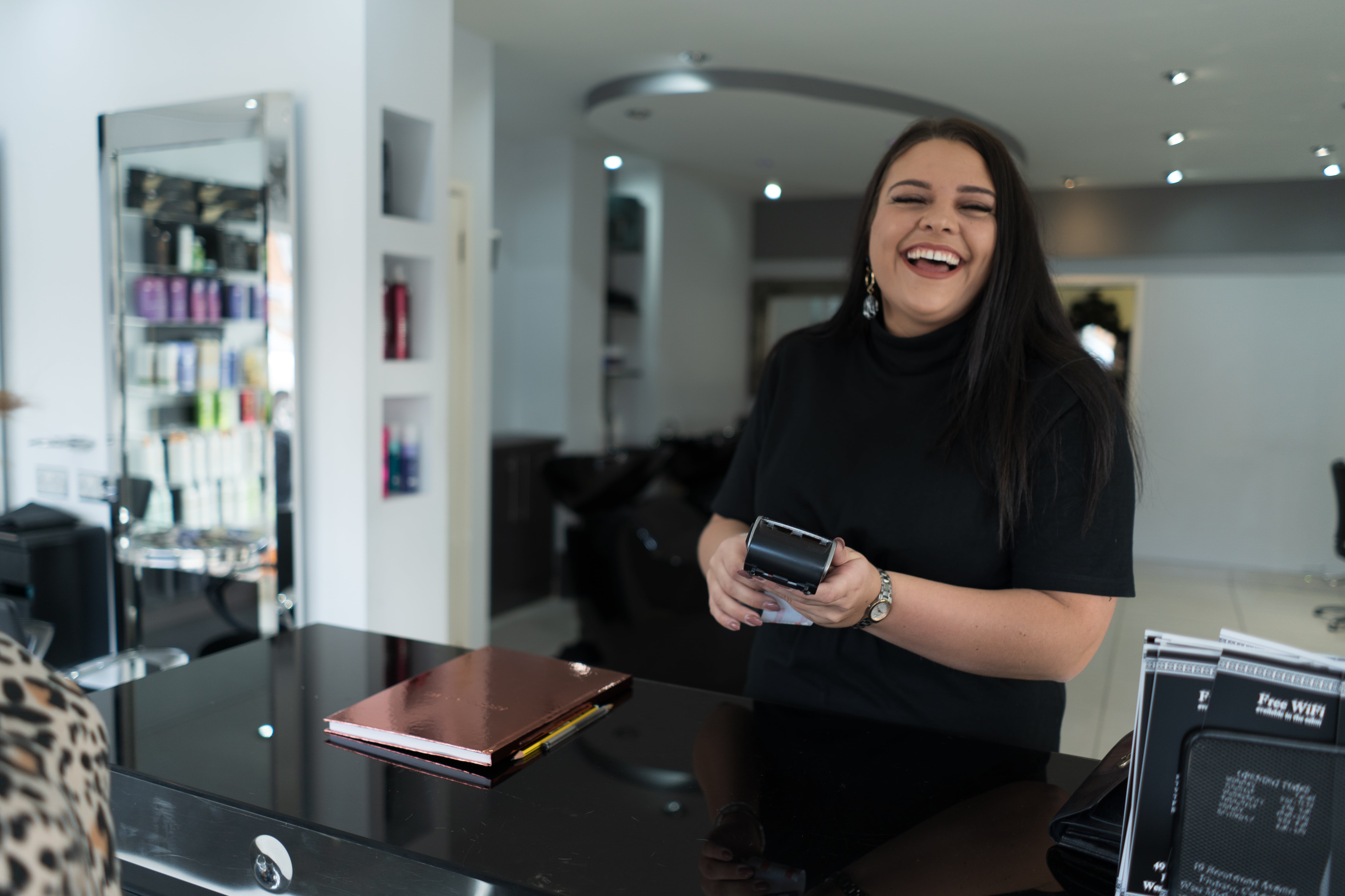 Hair By B Taking Cards