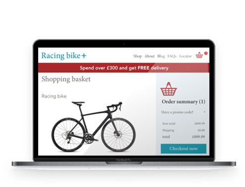 Online Payments Laptop