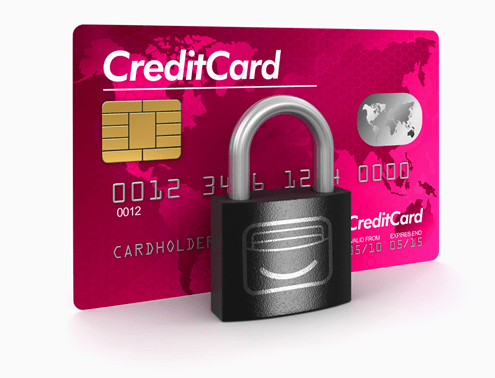 Credit card with security