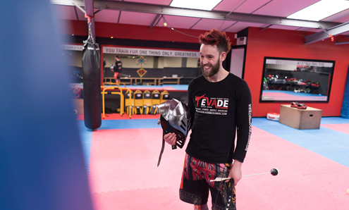 Matrix Combat Staff Ready For Archery