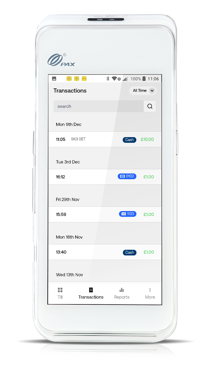 A920 Transaction Reporting Screen Gp (No Logo)