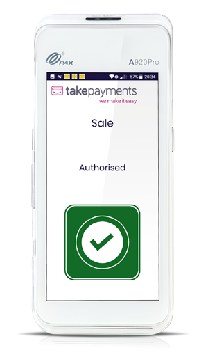 A920 Fast Payments Screen