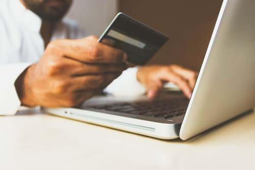 Taking a payment online