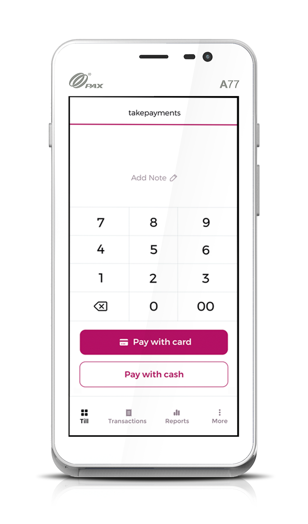 A77 (TP+ Payment Screen)